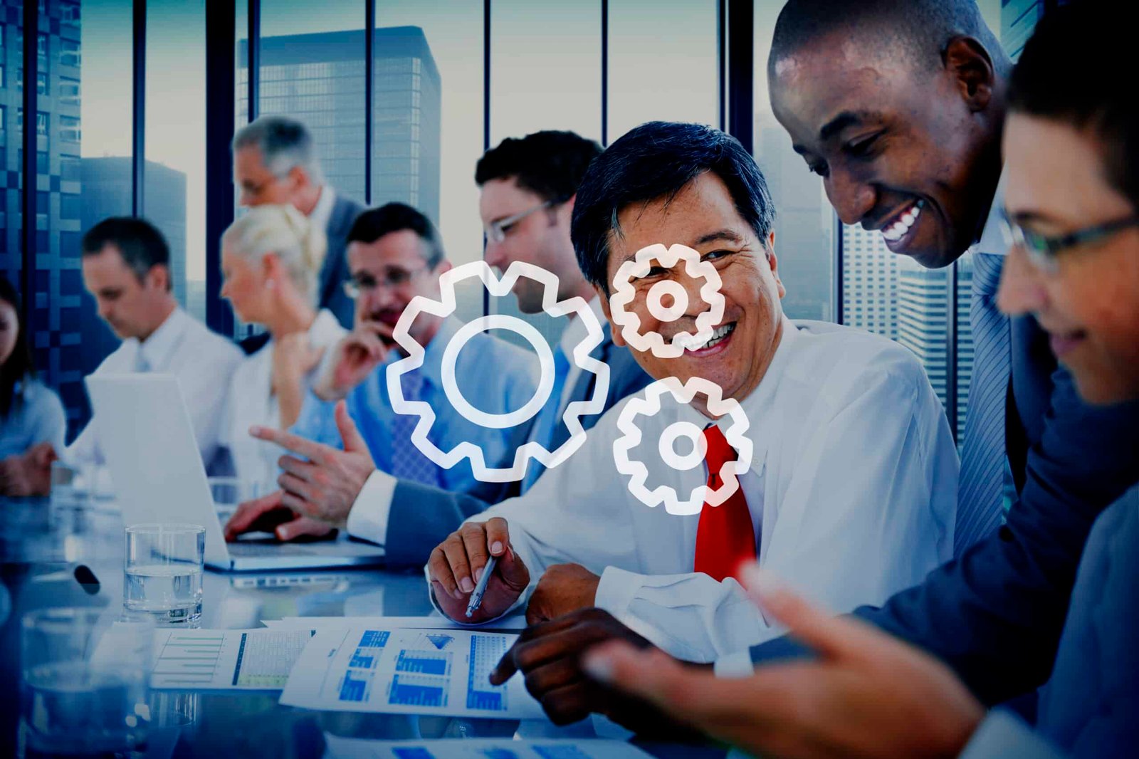 Teamwork Team Collaboration Connection Gear Organisation GESTIÓN ESTRATÉGICA AUTOMATIZADA